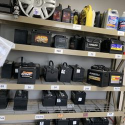 Battery’s, Washer Fluid, Coolant, Oil 