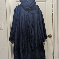 Navy Cap And Gown
