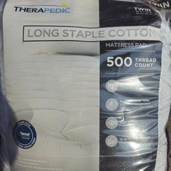 Twin mattress pad five hundred thread count