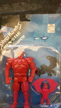 Super rare silver hawk mon*star