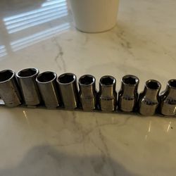 Craftsman Metric Sockets 9-19mm