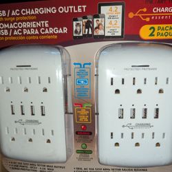USB/AC Charging Outlet 