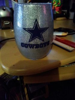 Dallas cowboys makeup brush holder