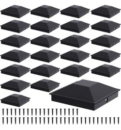 4x4 Post Caps Black