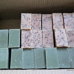 3.25 Oz Cranberry Orange AND Green Tea & Peppermint Bars of Soap