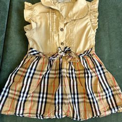 Burberry Toddler Dress 100. 24-2T