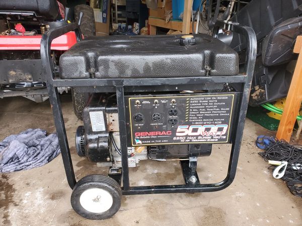 Generac 5000 watt generator for Sale in Oakland, OR - OfferUp