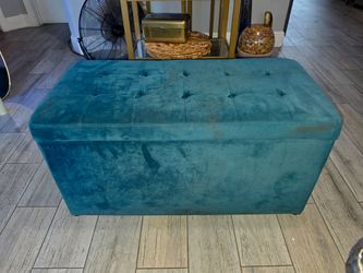 Green Ottoman for sale for $55 OBO