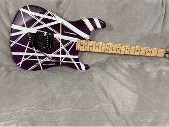 Jacobs EVH HandBuilt electric Guitar-Purple while stunning
