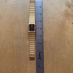 Bulova Women Watch Gold Plated