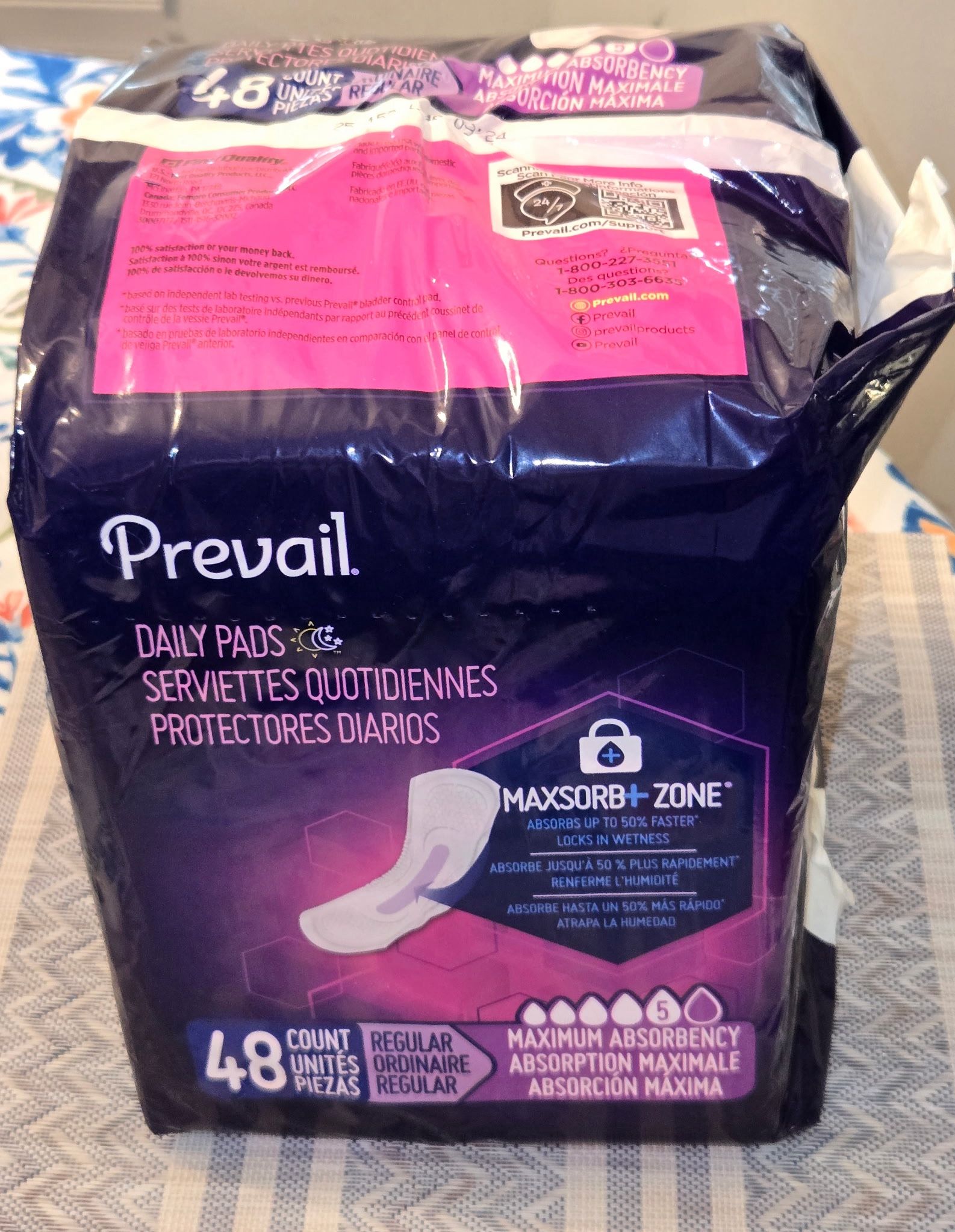 Size 5 Incontinence Pads 4 Packs Available 
