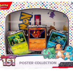 Pokémon TCG: Scarlet & Violet 151 Poster Collection Sealed