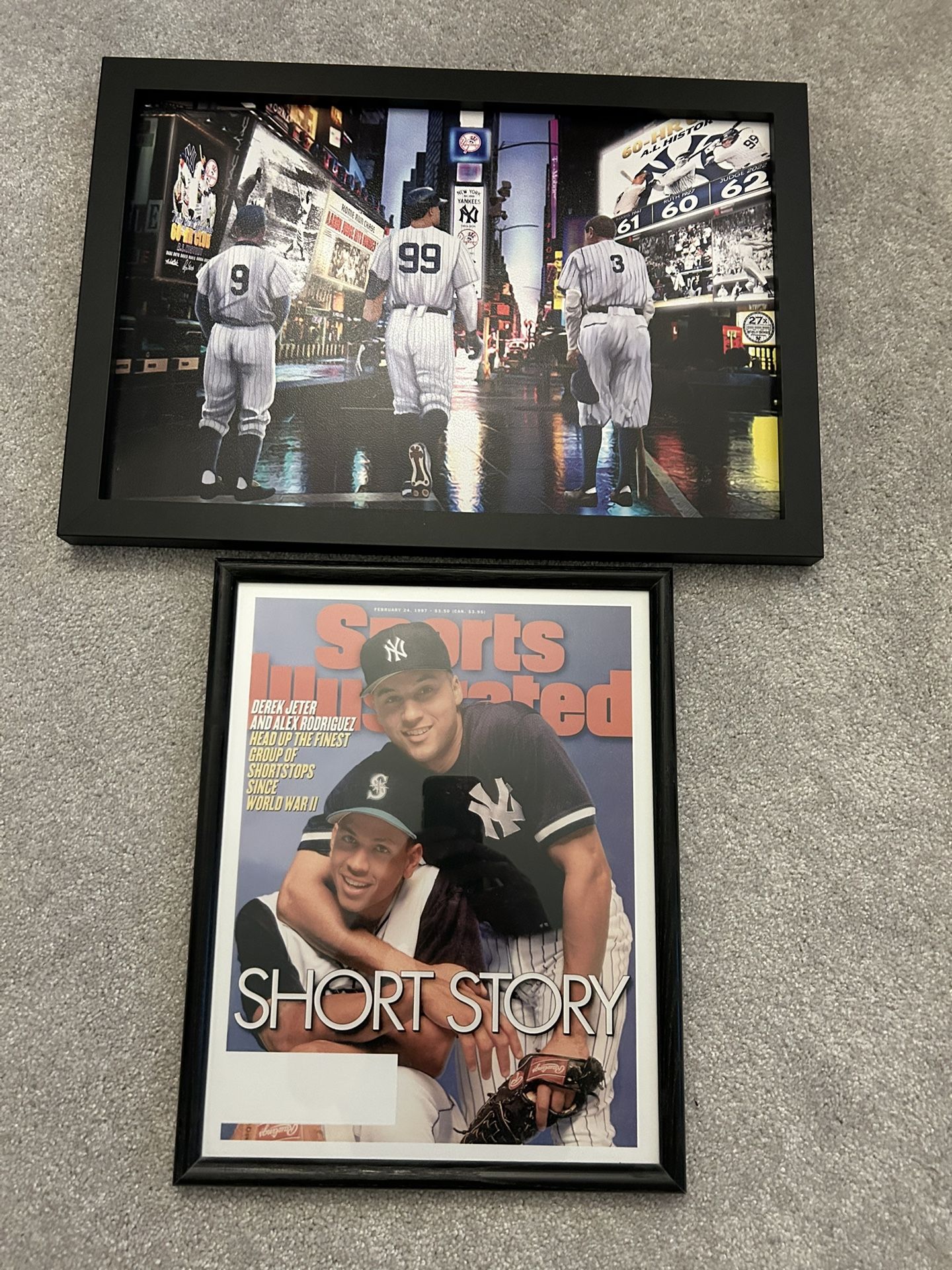 Yankees Framed Photos