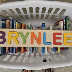 Name Sign Kids Toy Puzzle