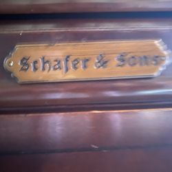 Schafer And Sons Piano 