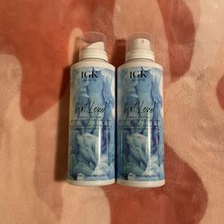New IGK NEXT LEVEL Volume Spray Bundle of 2  IGK NEXT LEVEL Nordic Cotton Heat-Activated Volume Spray - These are brand new and never used.   Vitamin-