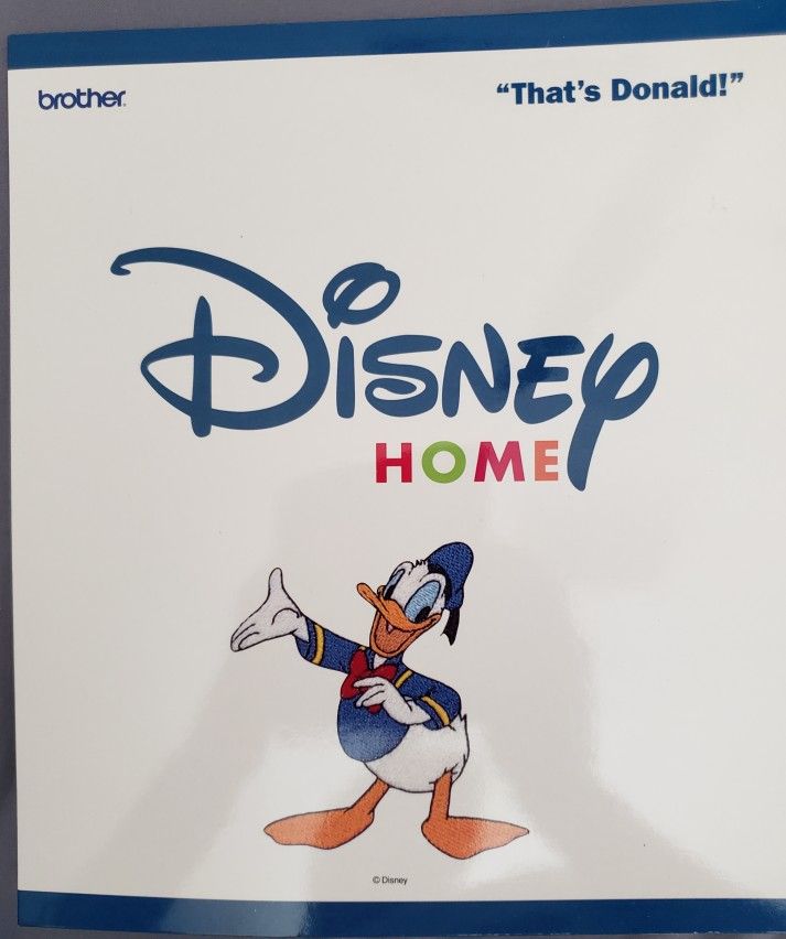 Disney Embroidery DONALD Card. SA-302D