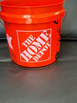 Home Depot Halloween Bucket