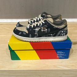 USED NIKE SB DUNK LOW TRAVIS SCOTT OG BOX SIZE 12