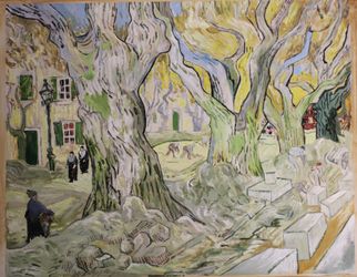 The Road Of Menders . Van Gogh