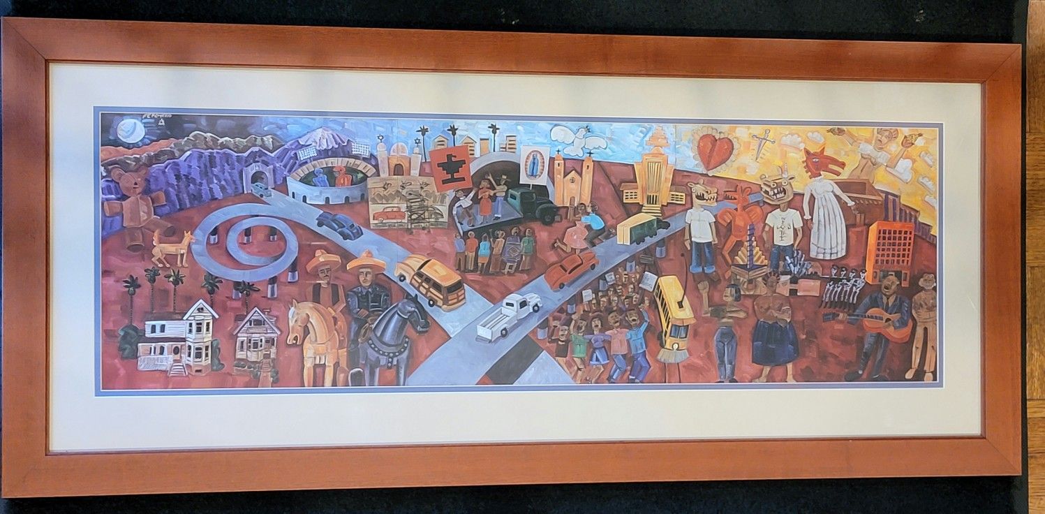 Frank Romero - History of the Chicano Movement - SIGNED