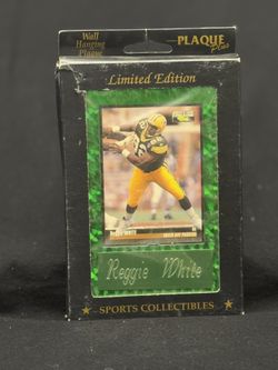 Reggie White Card Wall Plaque