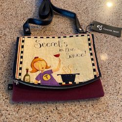 Connie Jean Wine Bottle Tote Bag