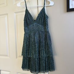Green Mini Dress 