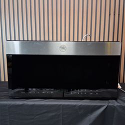 Bertazzoni 30" Over The Range Microwave Oven with 1.9 Cu. Ft. Capacity, 300 CFM Blower, 4 Speed Settings, 10 Power Levels (KOTR30XV-D-0012)