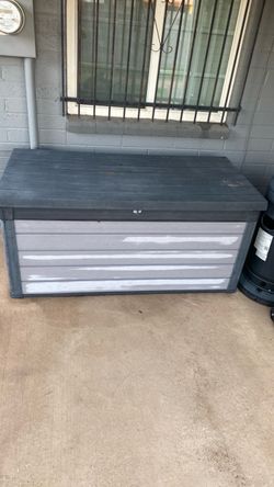 Large Outdoor Deck Storage Box