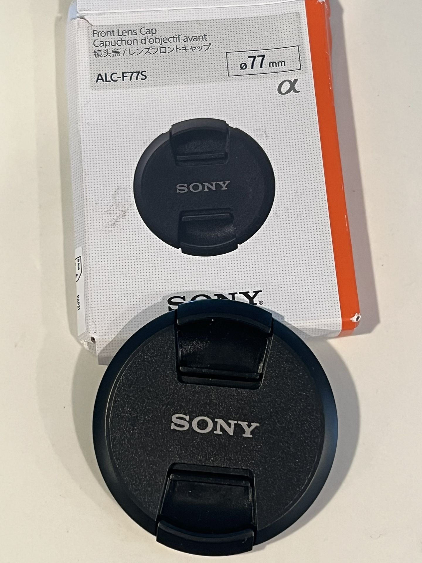 Sony 77mm Lens Cap
