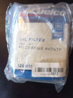 ACDelco brand oil filter