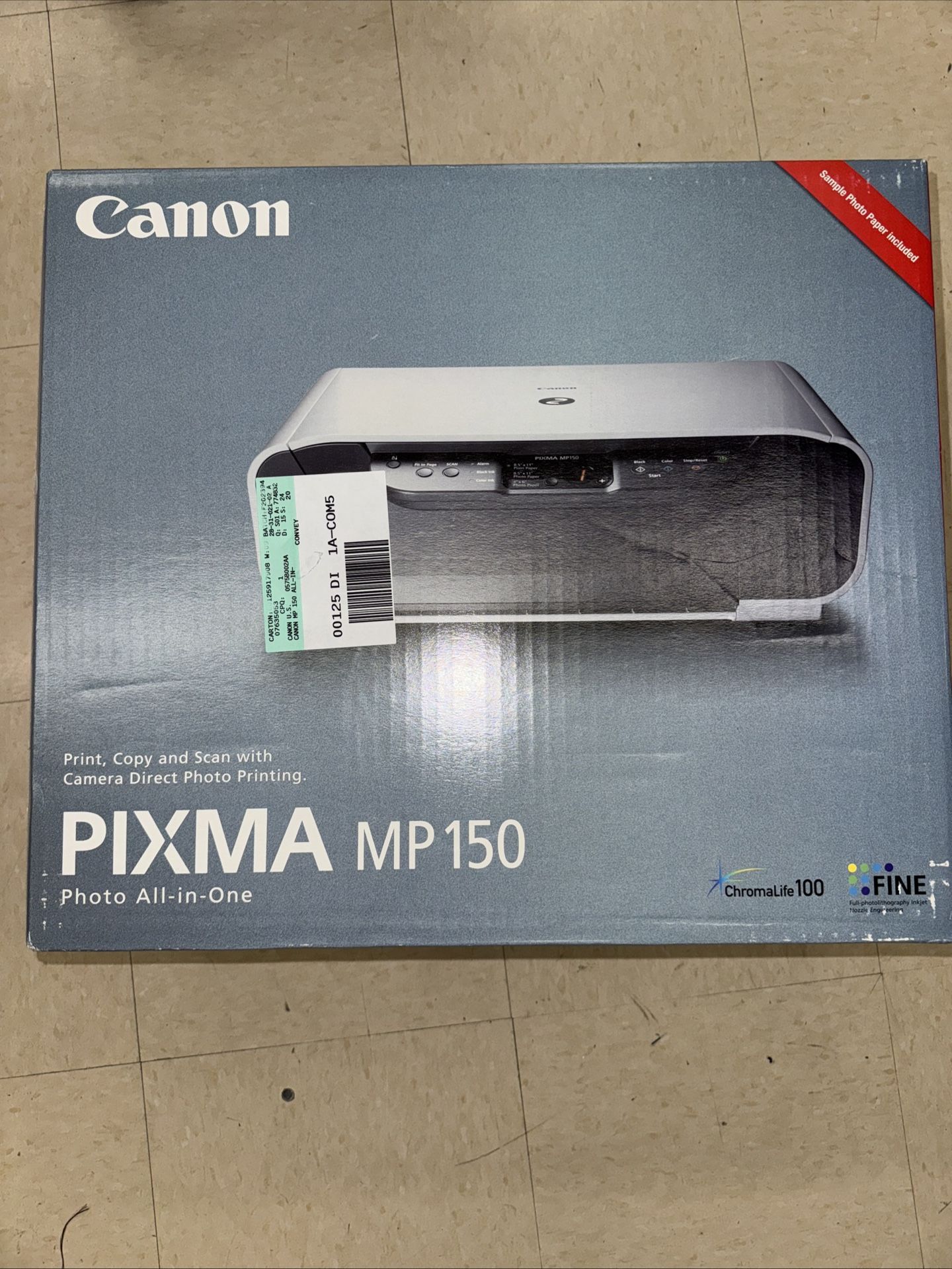 Canon PIXMA MP150 All-In-One Inkjet Printer