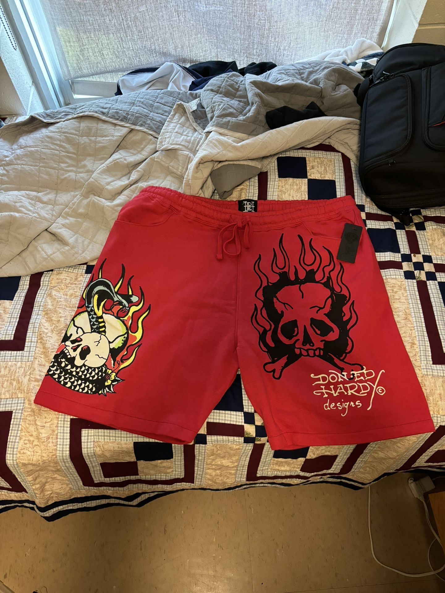 FLAME COBRA FLEECE SHORT