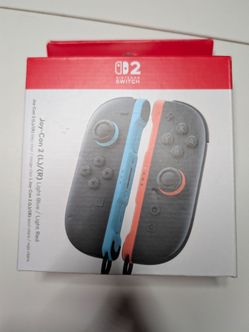 Brand New Nintendo Joy-Con 2 L/R Light Blue Light Red Sealed in Box