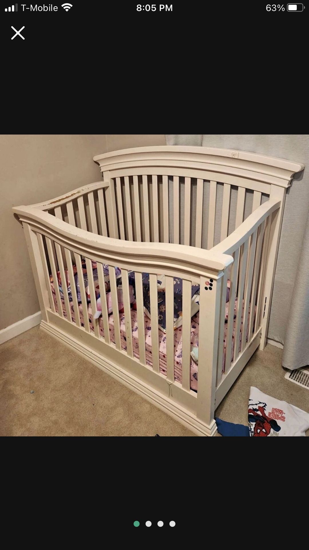 Baby Crib w/mattress