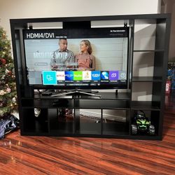 IKEA Lappland Tv Storage Unit, Black-brown, 72×15 3/8×57 7/8