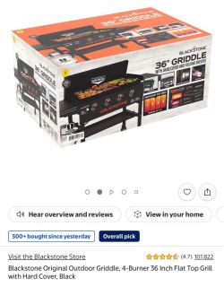 Blackstone 36’ Griddle Flat Top New in Box