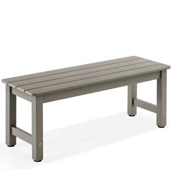 Grey Patio Bench