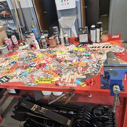 Work Bench With Vice