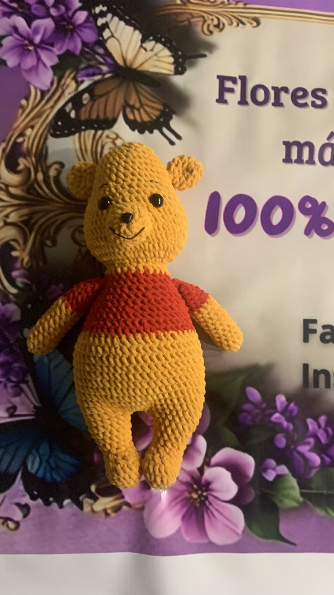 Wine Pooh Hecho a Mano 