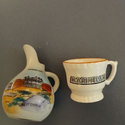 Vintage Marineland porcelain memorabilia