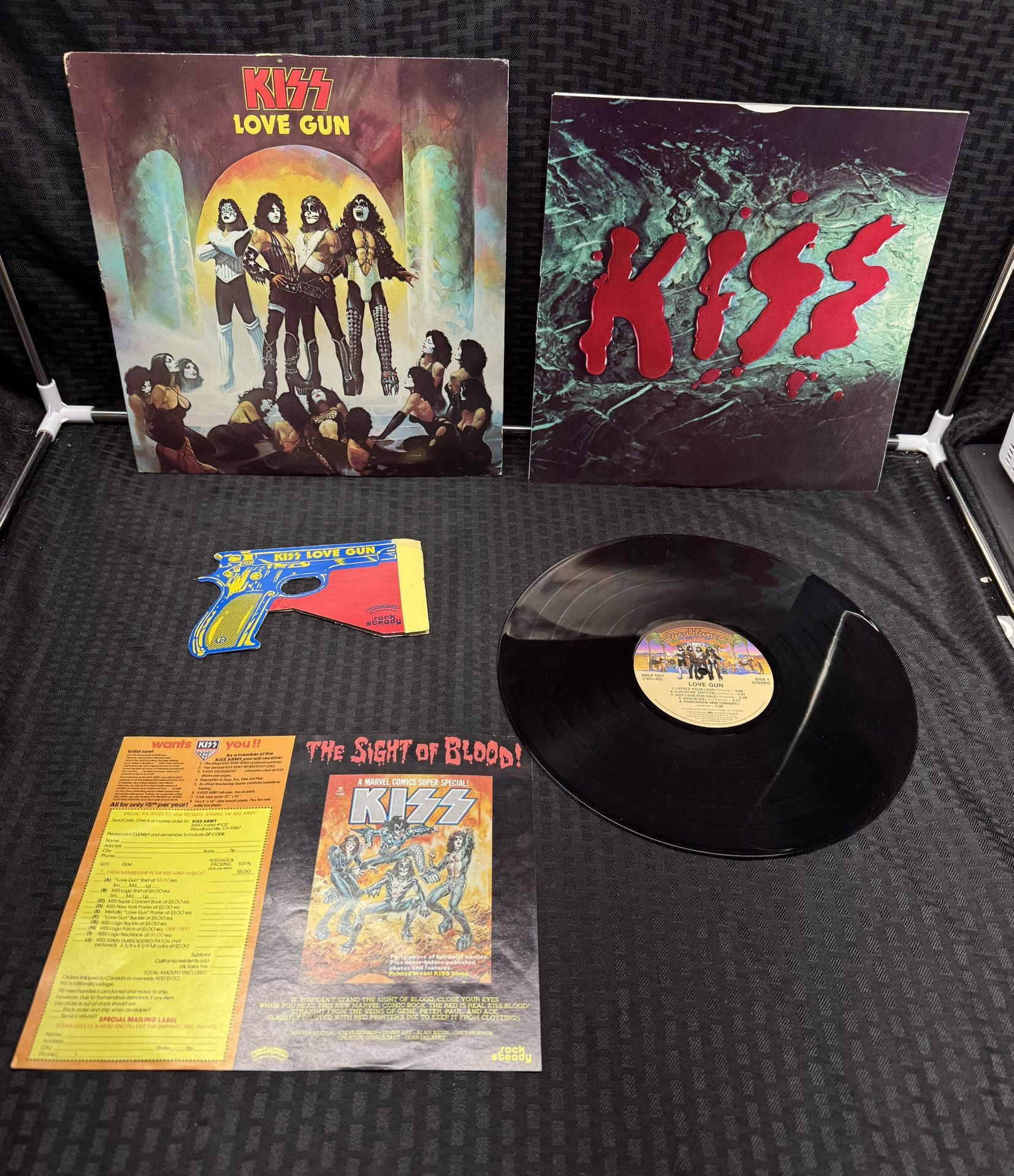 Kiss Love Gun Vinyl LP Record