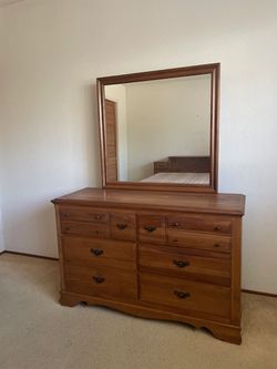 GENUINE SOLID EASTERN BIRCH 4-Piece Bedroom Set - Full Size