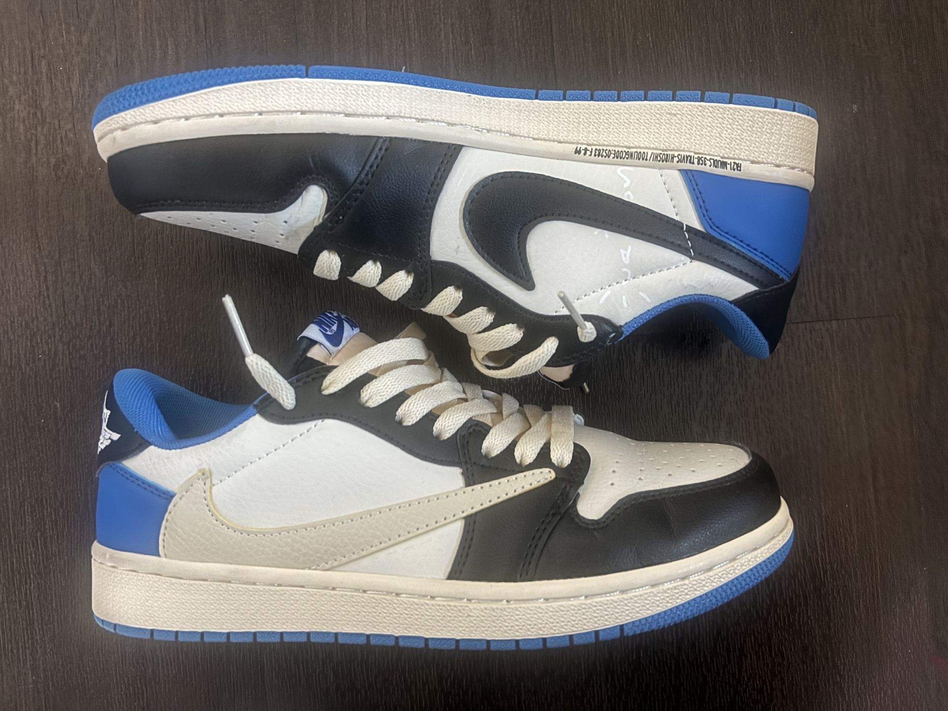 Travis Scott Jordan 1 Fragment