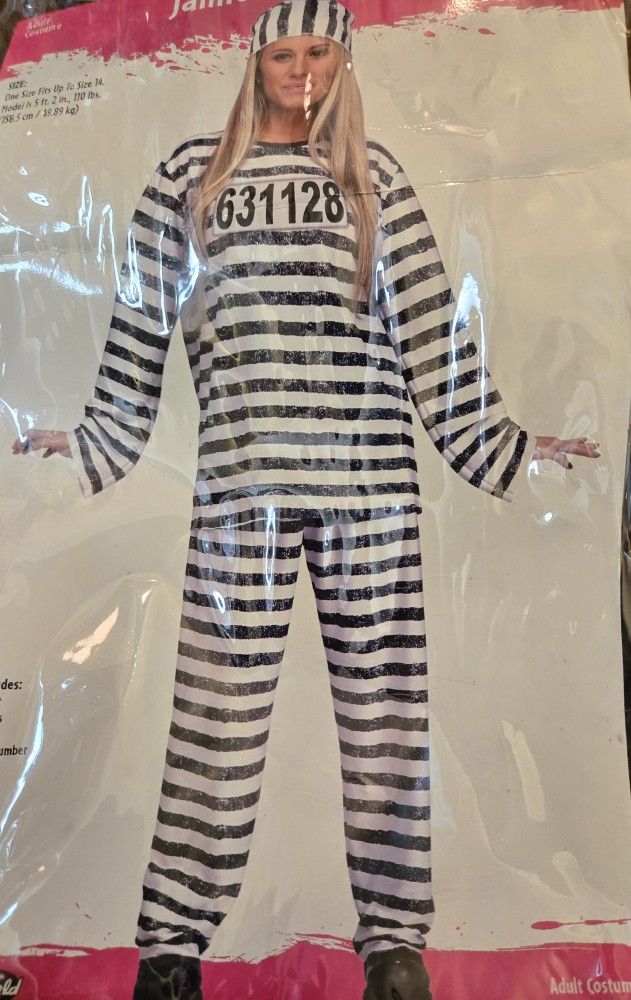 Halloween Costume Jailhouse Prisoner