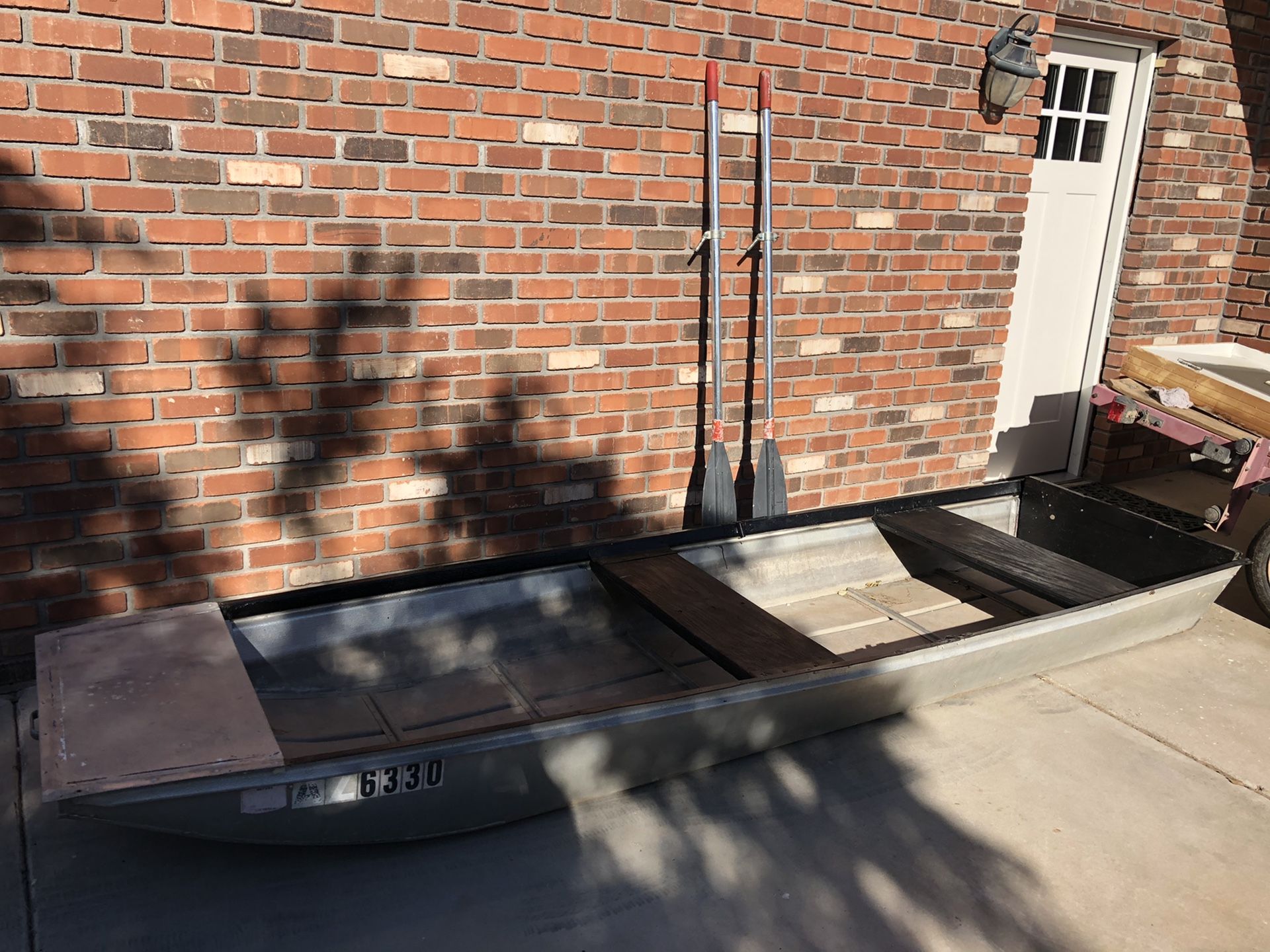 11.5’ aluminum Jon boat