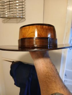 Handmade Wooden Hat