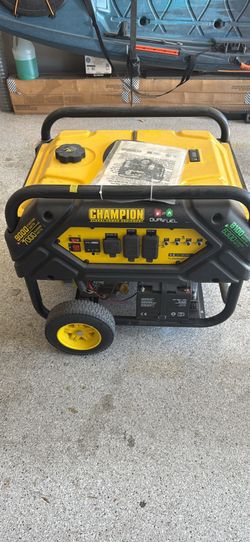 Champion 7000W Dual Fuel Generator