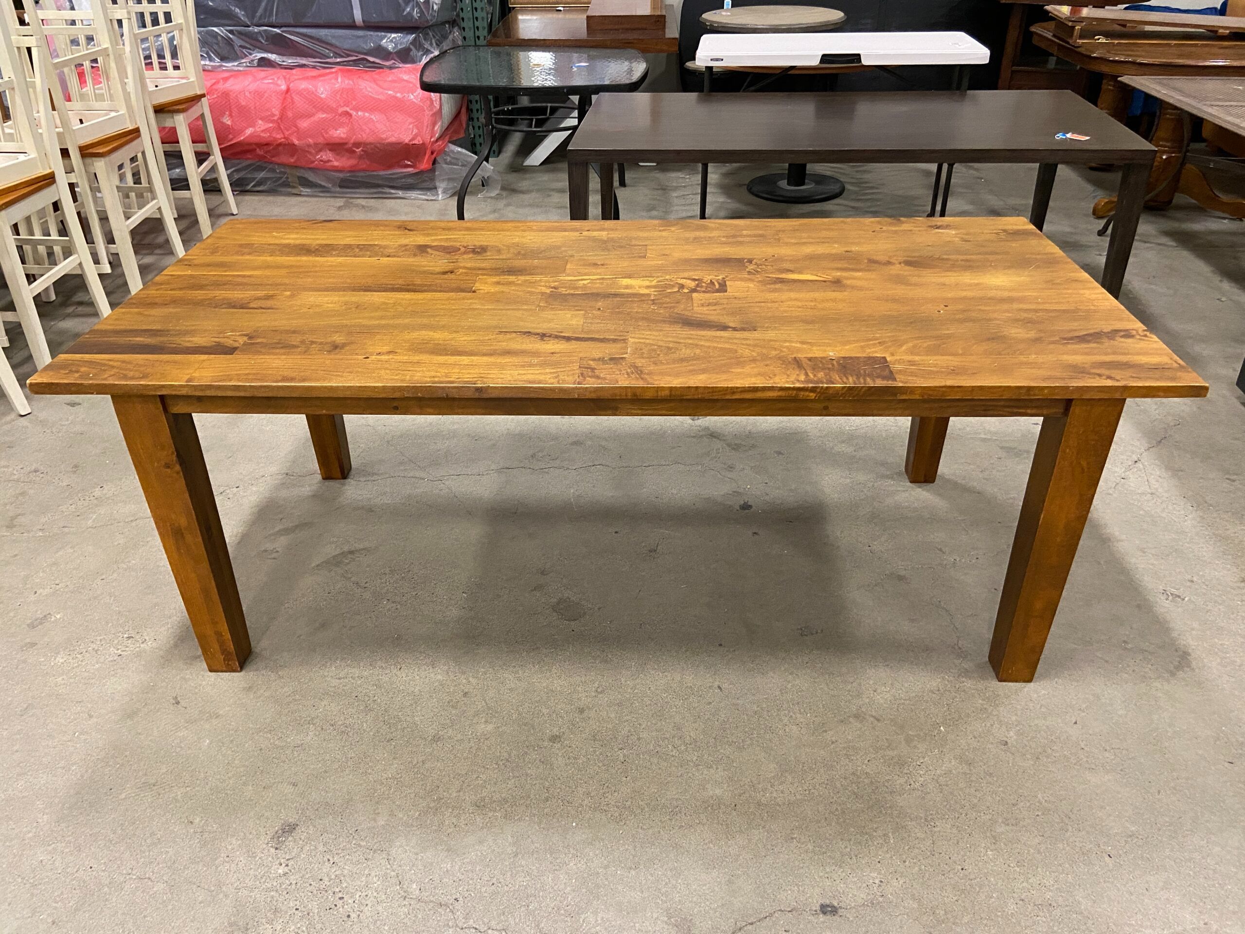 Solid Wood Rectangular Dining Table